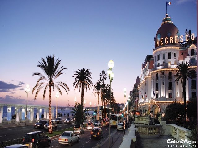Tour de ville Nice - Nice city tour , France - HD Panoramic view 