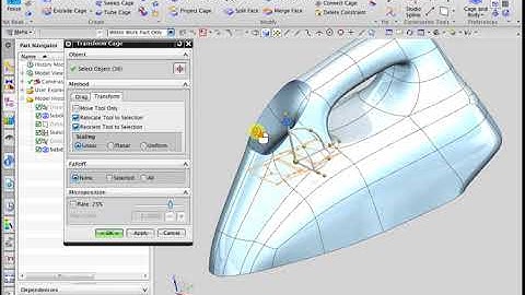 NX Realize Shape - Merge Subdivision Body