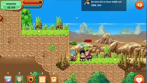 Ngọc Rồng Online sv7 -  trở lại mở skill 2 và cái kết nhọ :v