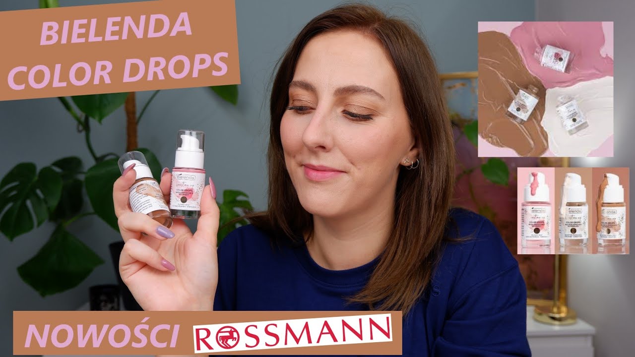 BIELENDA BOOST ME UP COLOR DROPS 3W1😲 RÓŻ BRONZER ROZJAŚNIACZ