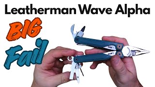 Leatherman Wave Alpha Review 2025: MagnaCut Blade &amp; Huge Scissors - Worth $200 vs Wave+? #EDC #wow