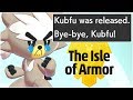 What happens If you RELEASE KUBFU ? Pokemon Isle of Armor Sword and Shield