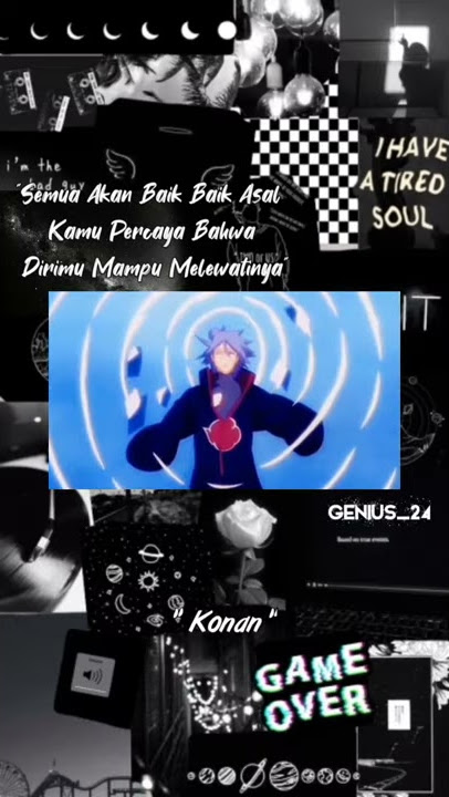 Story Wa Anime | Kata Bijak Anime 'Konan' #shorts