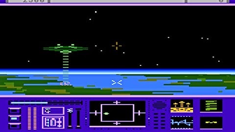 Last Starfighter Intro Atari 800