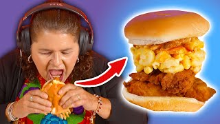 Would YOU eat these TikTok Foods? | Mexican Moms Rank