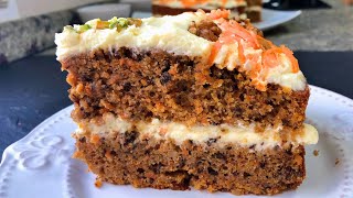 Tarta de zanahoria fácil. Carrot cake