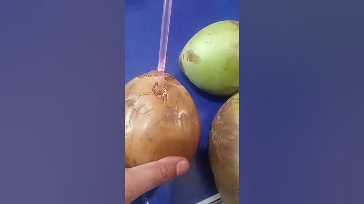 WHICH GREEN COCONUT WATER MORE SWEET BROWN OR GREEN
