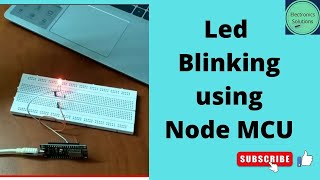 LED blinking using NodeMcu