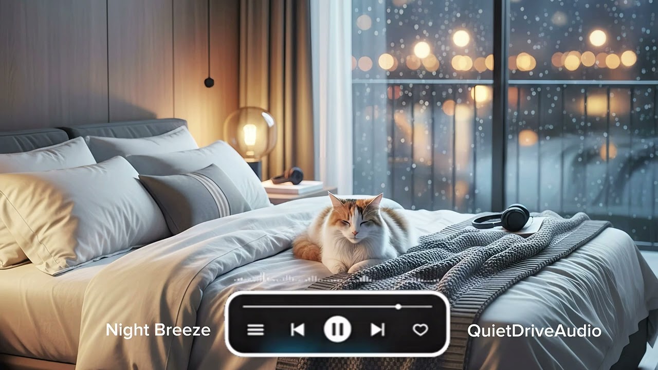 Night Breeze | Ambient / soft jazz / chill instrumental for Peaceful night energy