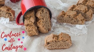 Cantucci Alle Castagne Senza Glutine Fatto In Casa Da Benedetta Rossi