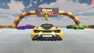 Impossible Stunt Space Car Racing 2 - Android Gameplay #2 screenshot 2