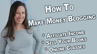 Make money with your blog