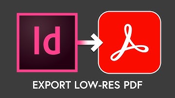 How to Export a Low Res PDF in Adobe Indesign