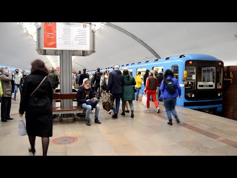 Станция метро "Площадь Маркса" в Новосибирске