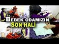 ABLAM İLE BEBEK ODASINI DÜZENLEDİK!!! BEBEK ARABASI KURDUK!!!