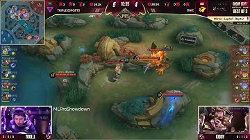 ONIC vs  TRIPLE ESPORTS Game 1 | Group Stage Day 4 | M5 World Championship