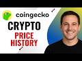 How to Find Historical Price Data on CoinGecko