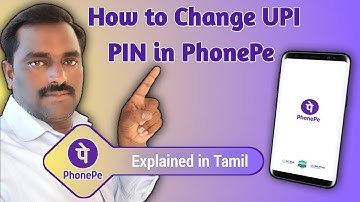 Ho to Change UPI pin in phonepe Tamil
