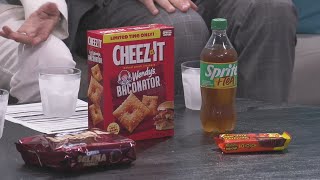 Taste Test: Sprite + Tea, Wendy's Baconator Cheez-Its, Selena Gomez Oreos, & Reese's Peanut Butter C