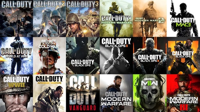 All Call of Duty games in order of release