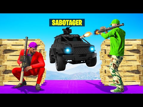 2 NOOBS vs. Sabotager INSURGENT! (GTA 5)