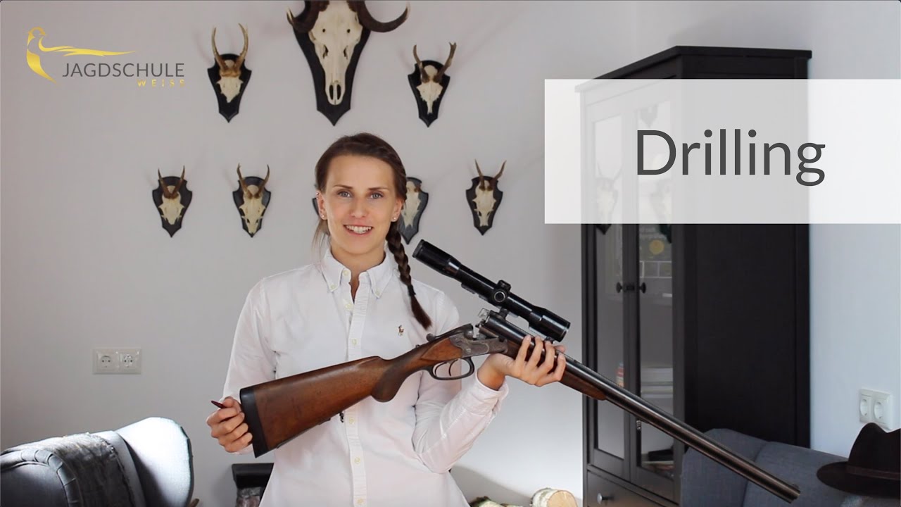 Klassischen Drilling entspannen - Jagdschule Weiss - Jagdschein