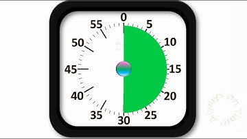 30 minute visual timer