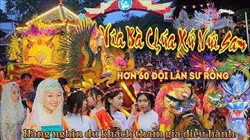 Rước kiệu Bà Chúa Xứ Núi Sam | Châu Đốc An Giang | 2025