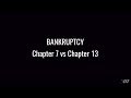 This video discusses some of the differences in Chapter 7 and Chapter 13 bankruptcy. If you need any more information, feel free to call us for a free Arkansas Bankruptcy consultation.