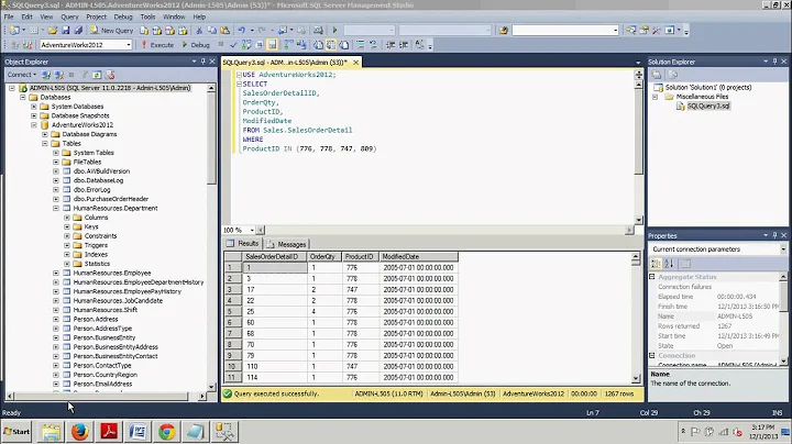 SQL Server Tutorial 28: Using the WHERE clause with multiple conditions