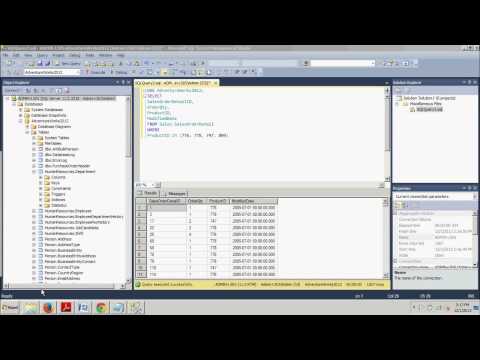 Video: AdventureWorks 2012 ni qanday o'rnataman?
