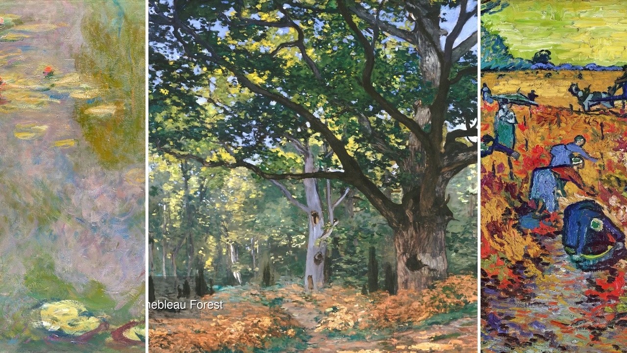 Fine Art TV — Silent Art Gallery · July 22 Morning | The Bodmer Oak Fontainebleau For… & others