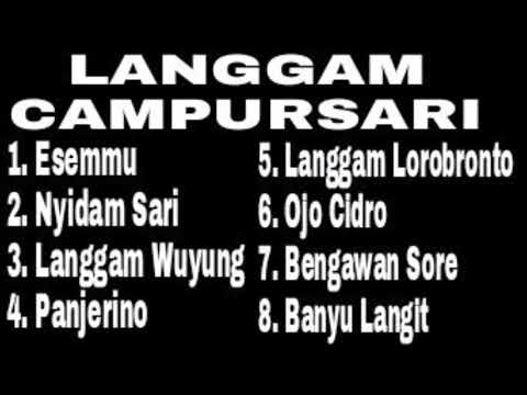 LANGGAM JAWA CAMPURSARI, ESEMMU, NYIDAMSARI