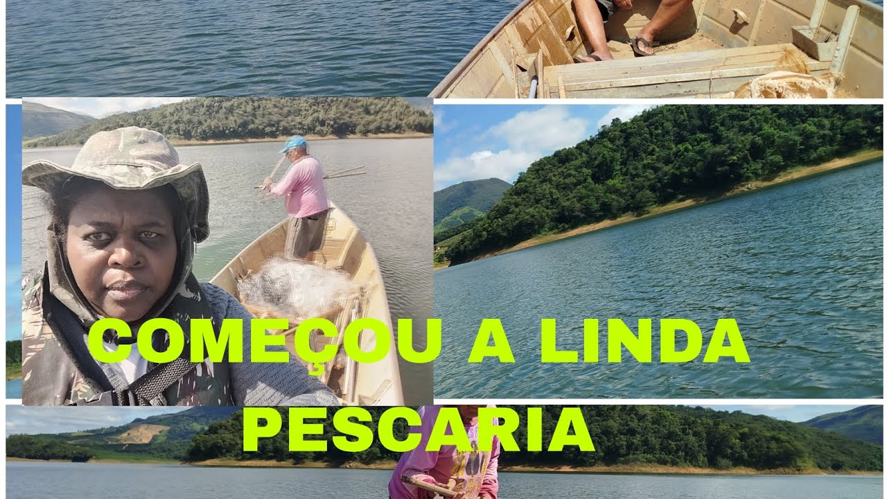 JA COMEÇOU/A LINDA NOSAS PESCARIA/ COM REDES SERA QV ? FALANDO SOBRE LIMPEZA DE REDE