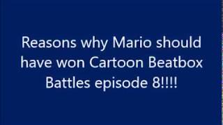 Top 5 reasons why Mario should have beat Sonic in Cartoon Beatbox Battles episode 8