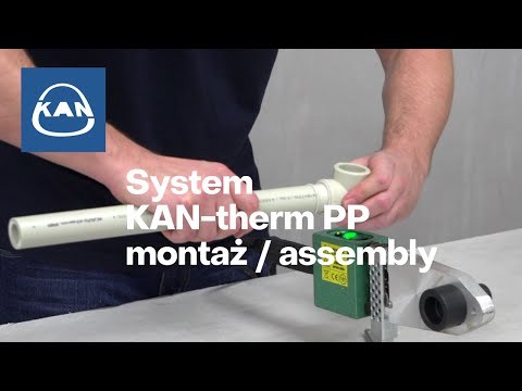 System KAN-therm PP - montaż / assembly