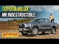 Toyota hilux review  the legendary toyota pickup  first drive  autocar india