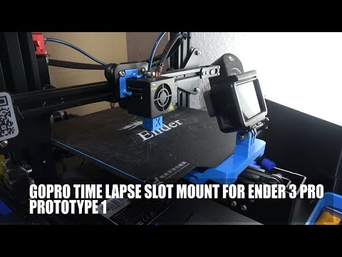 Gopro Slot Timelapse Mount For Ender 3 Pro Youtube Gopro Slot Timelapse Mount For Ender 3 Pro Youtube