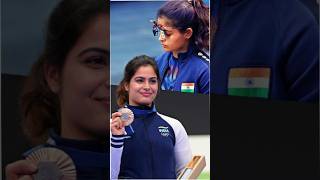 Manu Bhaker wins India's first Medal Women's 10m Air Pistol Shooting | Manu Bhaker🌟 #manubhaker