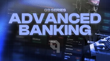 G9-Banking | FiveM | Advanced Banking Script | #qb #esx #qbx #fivem #scripts