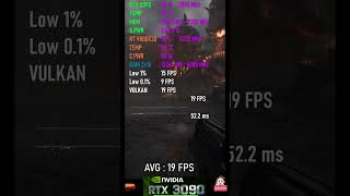 RTX 3090 BENCHMARK AVG FPS - 3 #PCCraft #GamingPC2026 #RTX5090 #PCBuild #shorts #viral #rtx4090