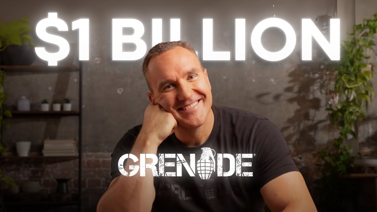 How To Start a Billion-Dollar Business with $1000 - Grenade Founder, Alan Barratt