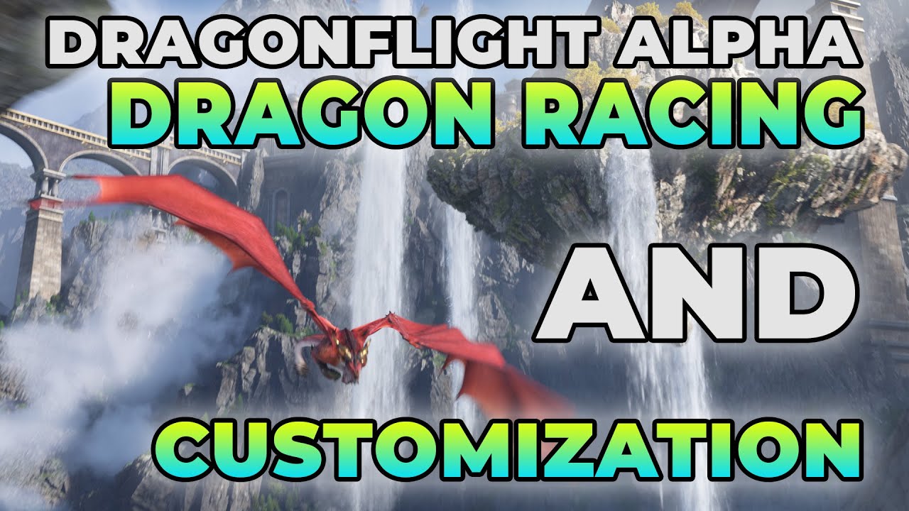 Dragon races in Dragonflight? Dragonriding and customization added to Alpha