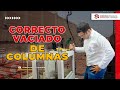 CORRECTO VACIADO DE COLUMNAS