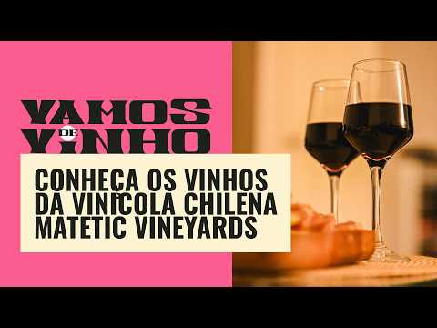 Conheça os vinhos da vinícola Matetic Vineyards, que revolucionou a uva Syrat no Chile