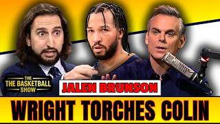 Nick Wright TORCHES Colin Cowherd for Jalen Brunson Disrespect