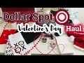 NEW!! Target Valentine Dollar Spot Haul | Valentine&#39;s Day Decor Haul | Budget Valentine Decor