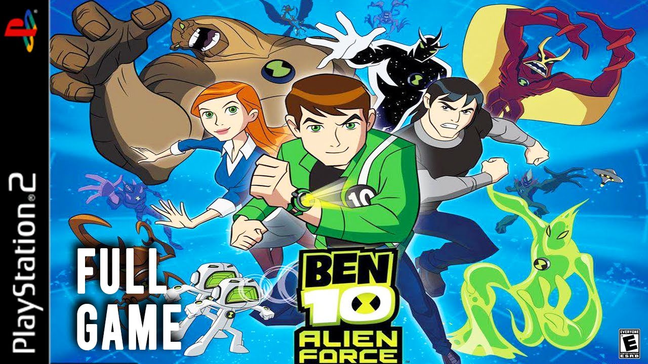 PS2 - Ben 10 -- Allien Force 