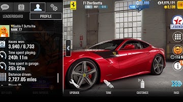 My CSR2 Profile