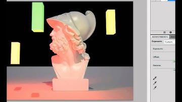 Photoshop videotutorial for Maxwell Render